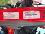 LN165742 - 2020 International LT625: Emission Label