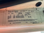KN242767 - 2019 International LT625: Motor Vehicle Safety Standards Label