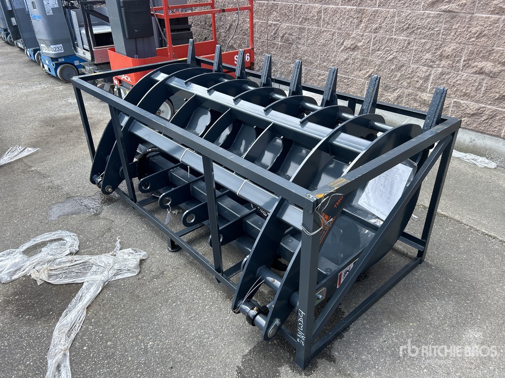 TMG Industrial RG72 72 in Skid Steer Root Rake (Unused) | Ritchie