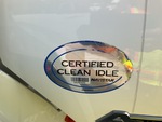 KN728933 - 2019 International LT625: Clean Idle Sticker