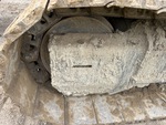 Undercarriage with Left Track Tensioner