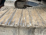 Undercarriage with Left Track Shoes