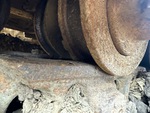 Undercarriage with Left Track Rollers