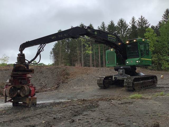 2013 John Deere 759JH Leveling Track Feller Buncher