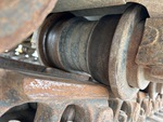 Undercarriage with Left Track Rollers