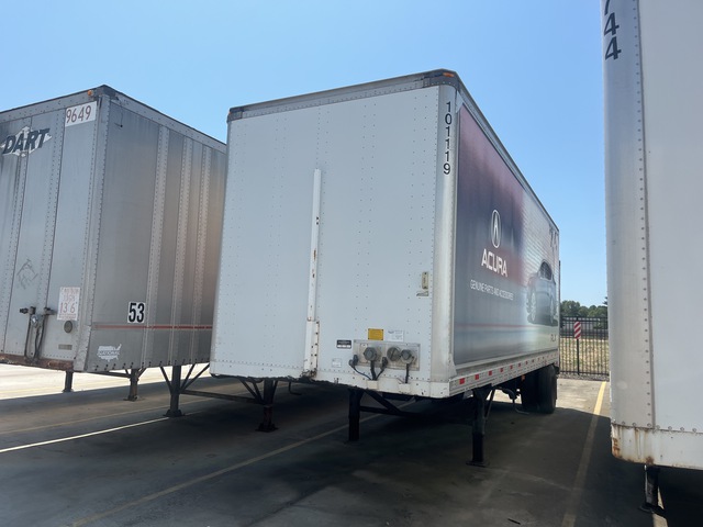 2008 Strick 28 ft x 102 in S/A Van Trailer 2008 Strick 28 ft x 102 in S/A Van Trailer