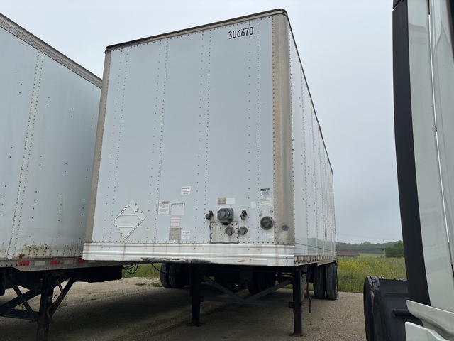 2010 Hyundai VI2280151-FJPR 28 ft x 102 in S/A Van Trailer