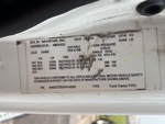 KN142092 - 2019 International LT625: Motor Vehicle Safety Standards Label