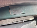 General Appearance with Second Serial Number/VIN Photo