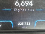 KL722687 - 2019 International LT625: Odometer