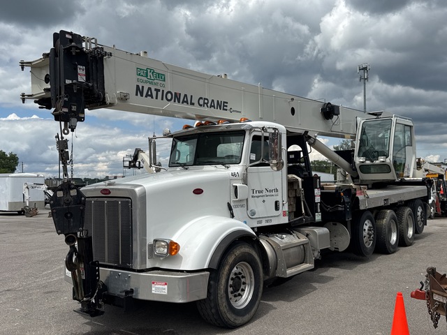 2016 National NBT 40 80000 lb Straight Boom on 2015 Peterbilt 367 10x4 Boom Truck