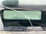 General Appearance with Second Serial Number/VIN Photo