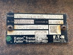 KL729454 - 2019 International LT625: Transmission Data Tag