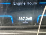 KL729454 - 2019 International LT625: Odometer