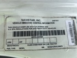 KL595670 - 2019 International LT625: Emission Label