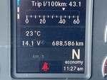 General Appearance with Hour Meter / Odometer