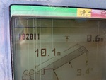 Upper Control Station with Hour Meter Reading