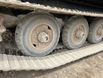 Undercarriage with Left Track Rollers