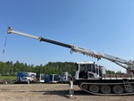 Boom with Stan wysięgnika (teleskopowego)
