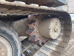 Undercarriage with Right Sprocket