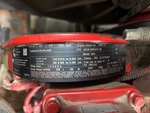 Engine with Emission Label
