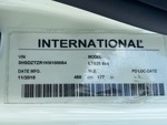 KN100054 - 2019 International LT625: Serial Number / VIN