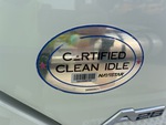 KN100054 - 2019 International LT625: Clean Idle Sticker