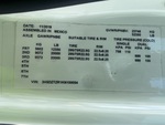 KN100054 - 2019 International LT625: Second Serial Number/VIN Photo