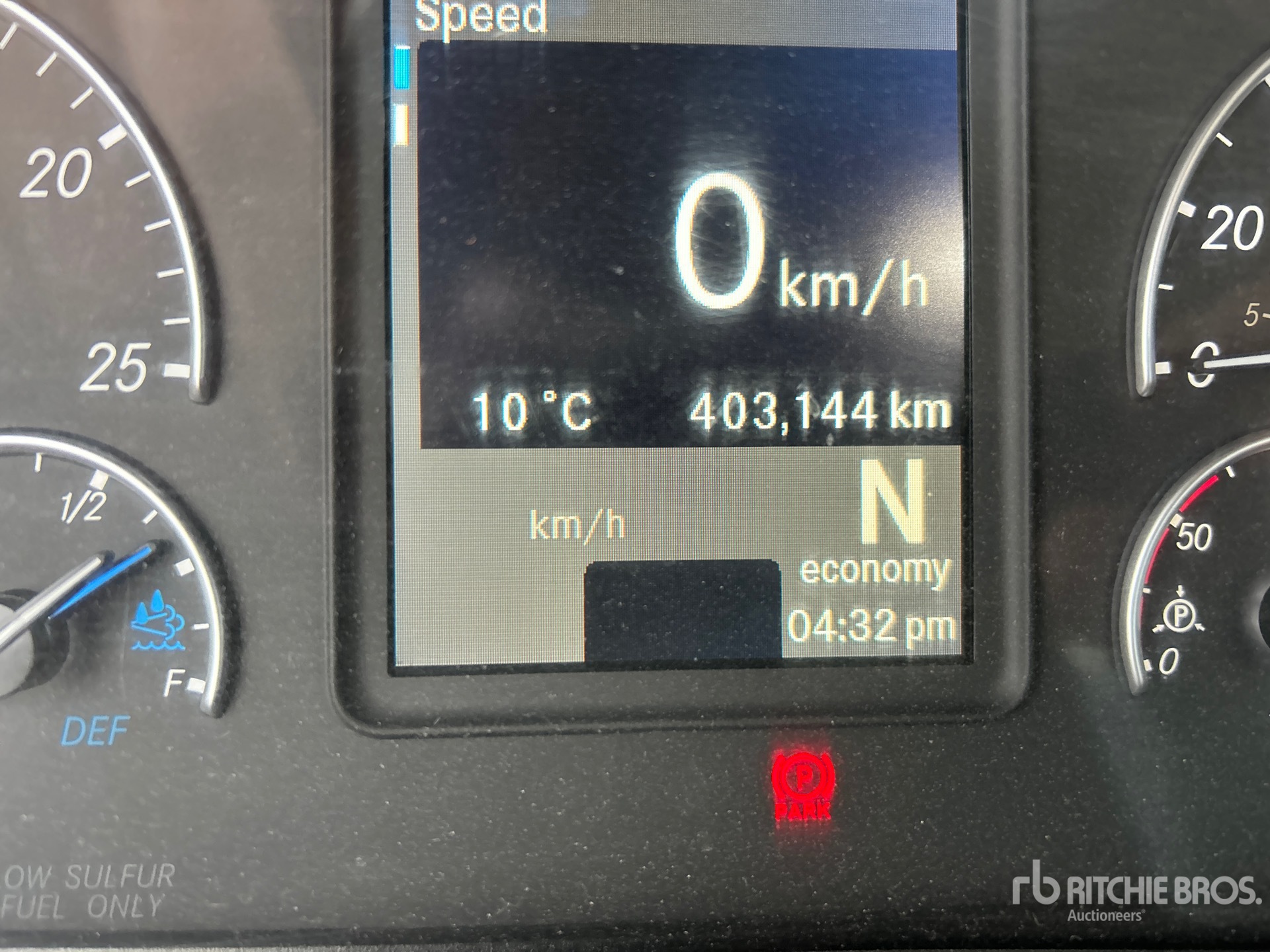 General Appearance with Hour Meter / Odometer