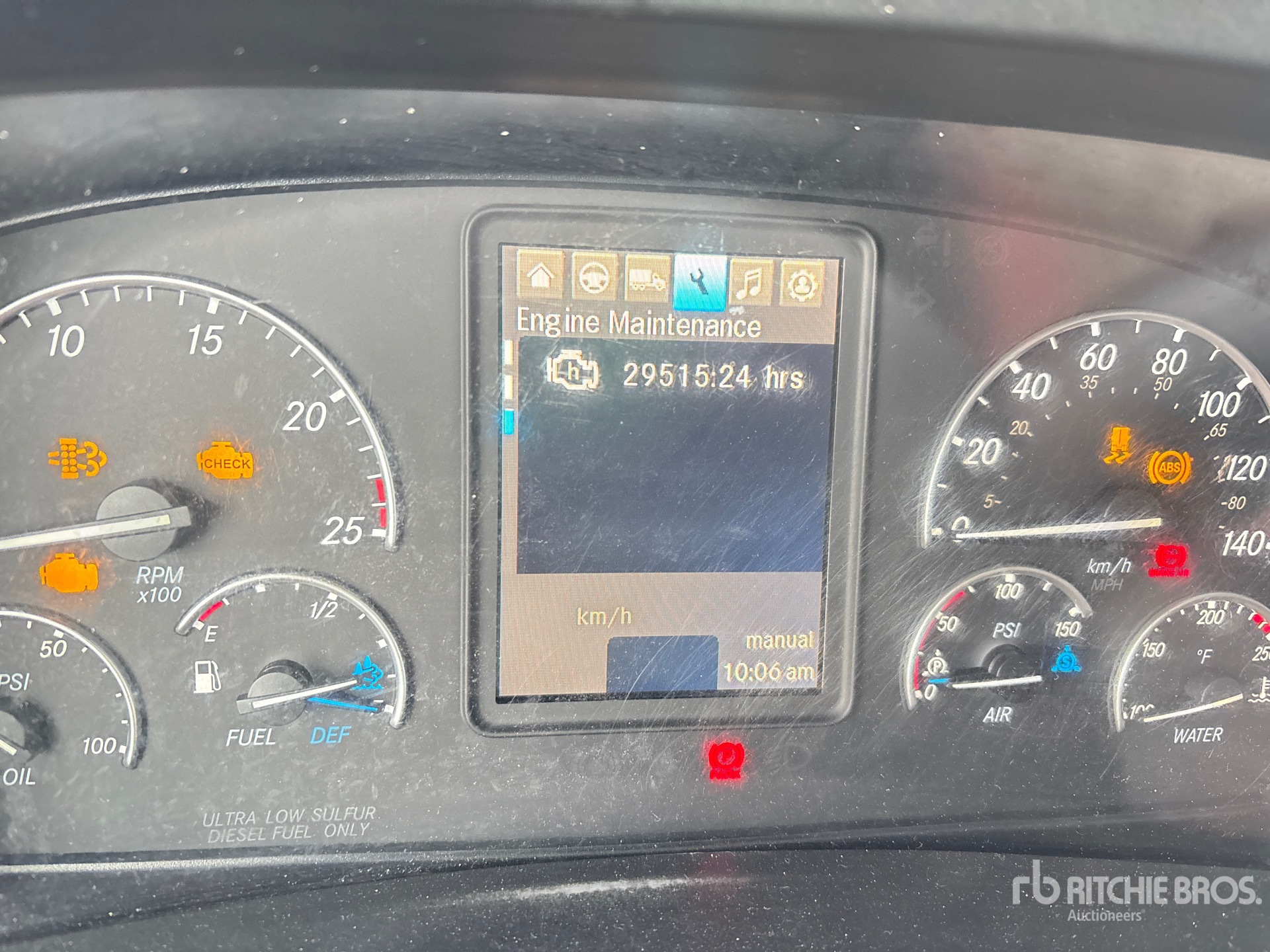 General Appearance with Hour Meter / Odometer