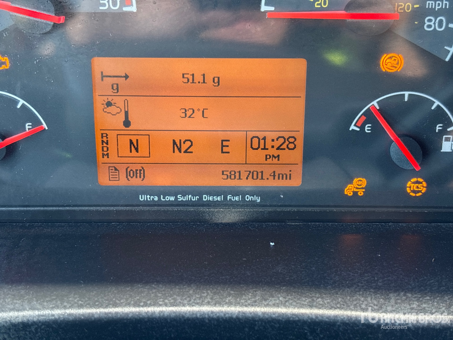 General Appearance with Hour Meter / Odometer