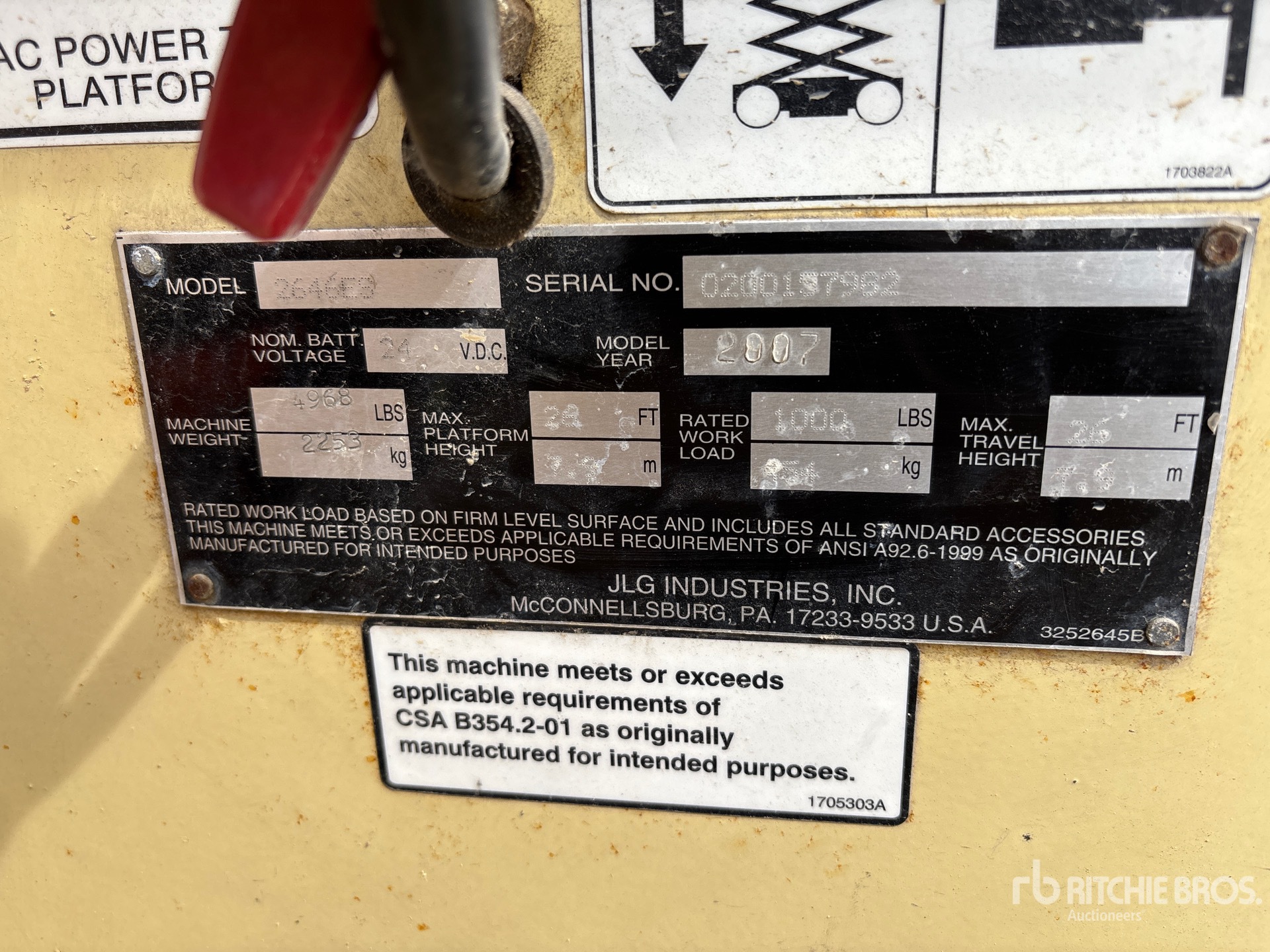 General Appearance with Numéro de série/Numéro d'identification du véhicule automobile