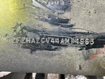 General Appearance with Second Serial Number/VIN Photo