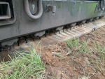 Undercarriage with Right Track Rollers