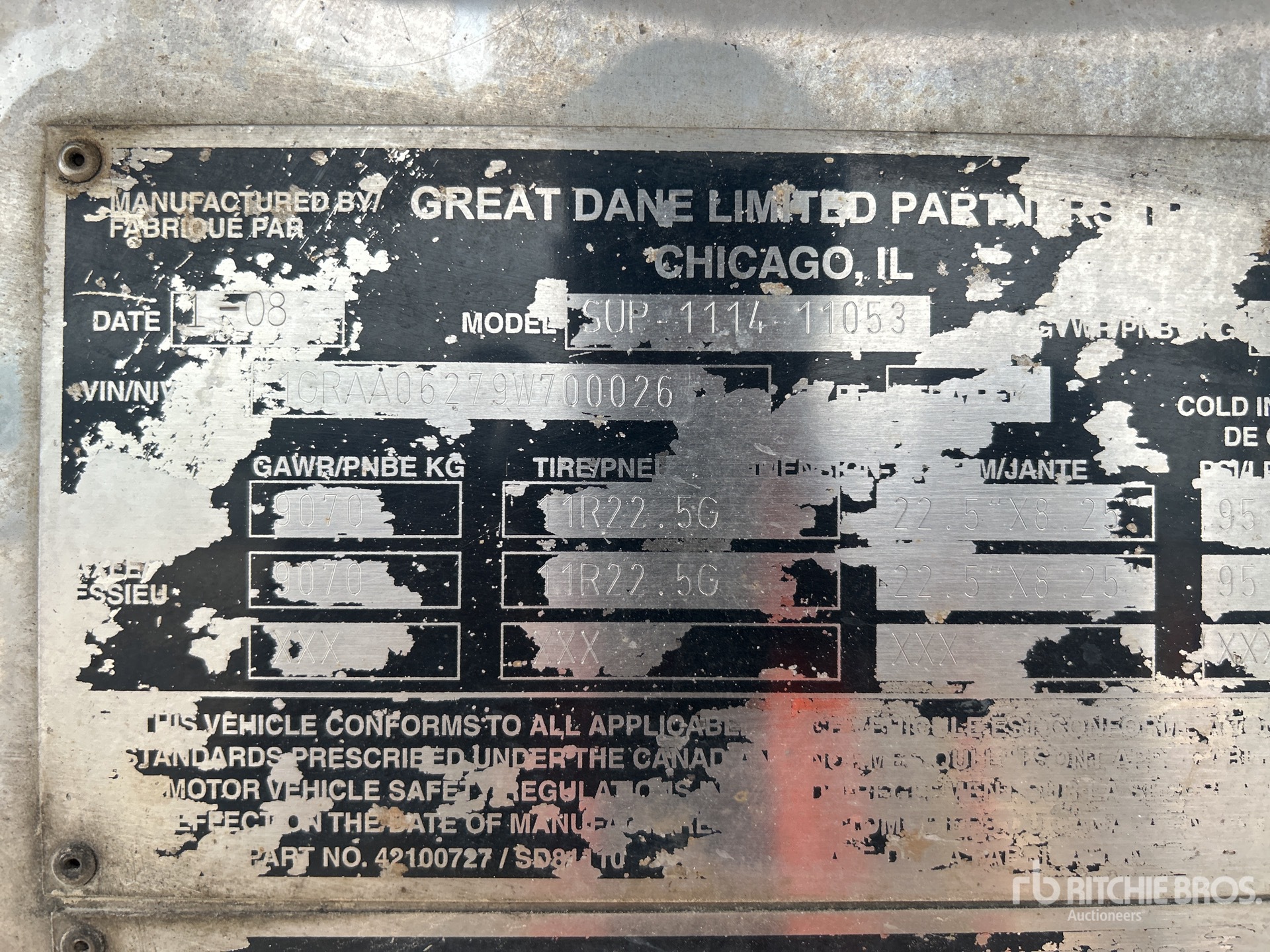 General Appearance with Seriennummer / FIN