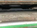 Crop Intake with Feed Floor Chain Wear Strips