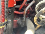 Engine with Air Compressor