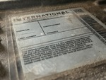 KN100053 - 2019 International LT625: Emission Label