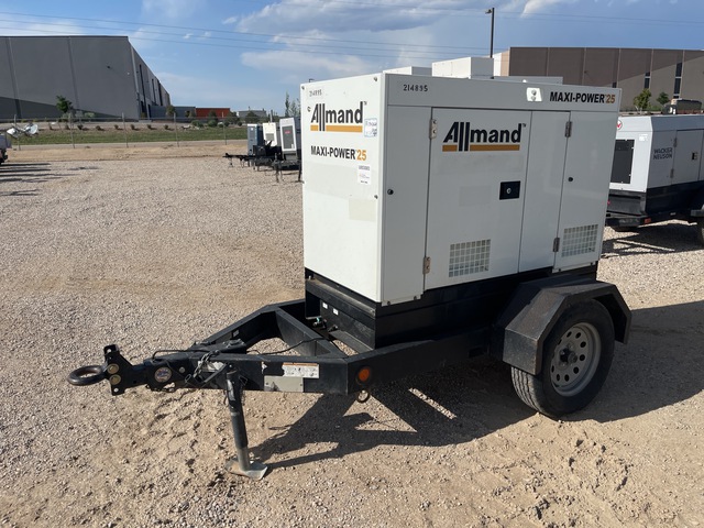 2018 Allmand MP25-8EI 25 kVA Mobile Generator Set 2018 Allmand MP25-8EI 25 kVA Mobile Generator Set