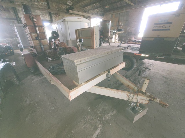 2001 HDME 20 ft Air Stripper Trailer