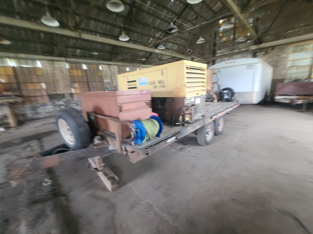 1995 16 ft Sandblast Trailer