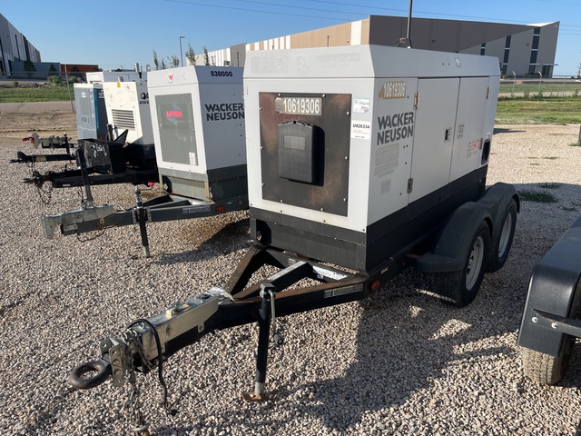 2017 Wacker Neuson G50 38 kW Mobile Generator Set 2017 Wacker Neuson G50 38 kW Mobile Generator Set