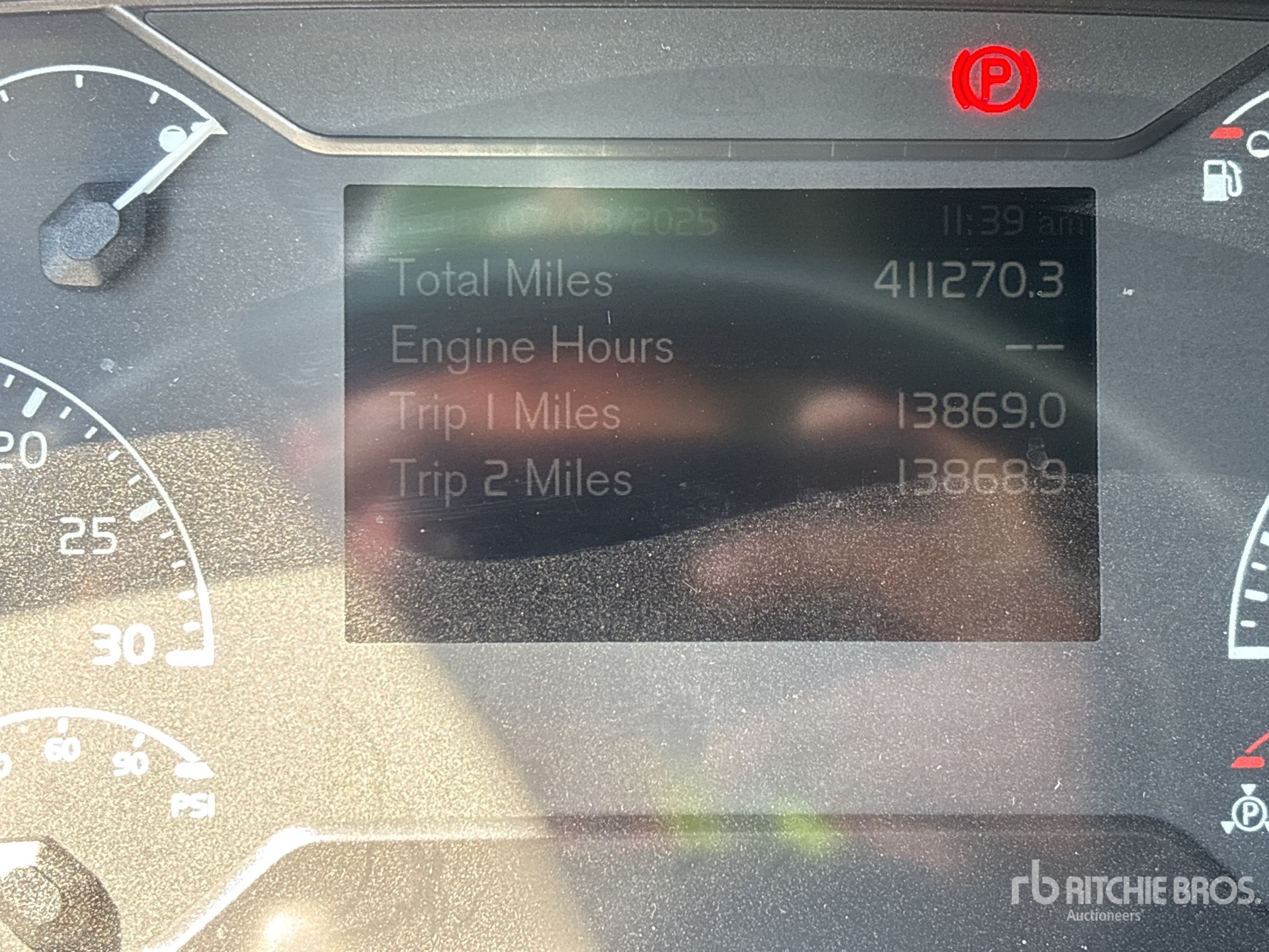 General Appearance with Hour Meter / Odometer
