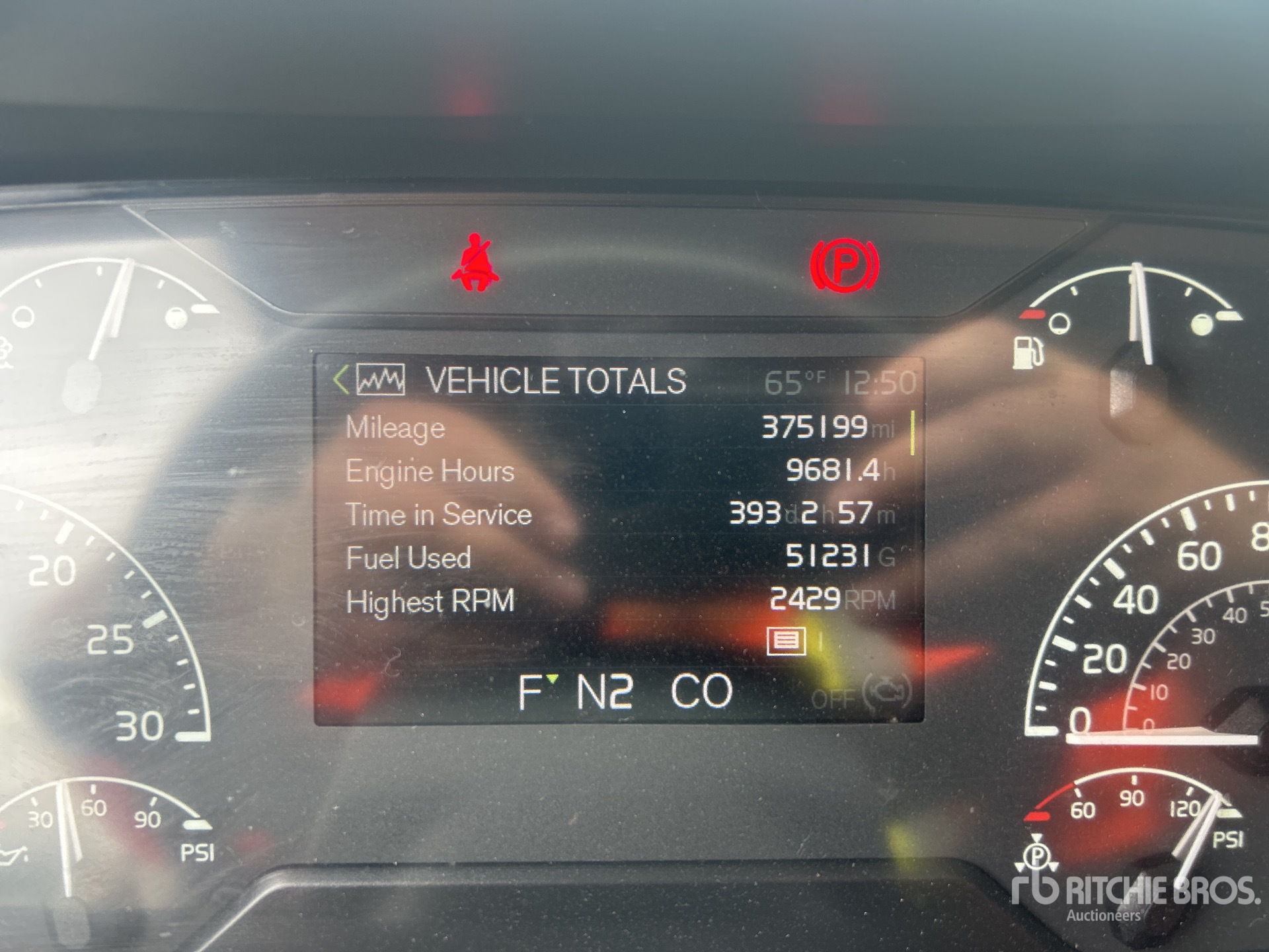 General Appearance with Hour Meter / Odometer