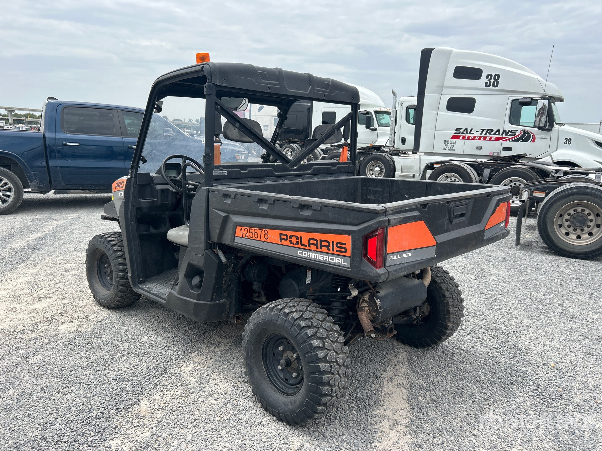 General Appearance with Picture, Left Rear Corner