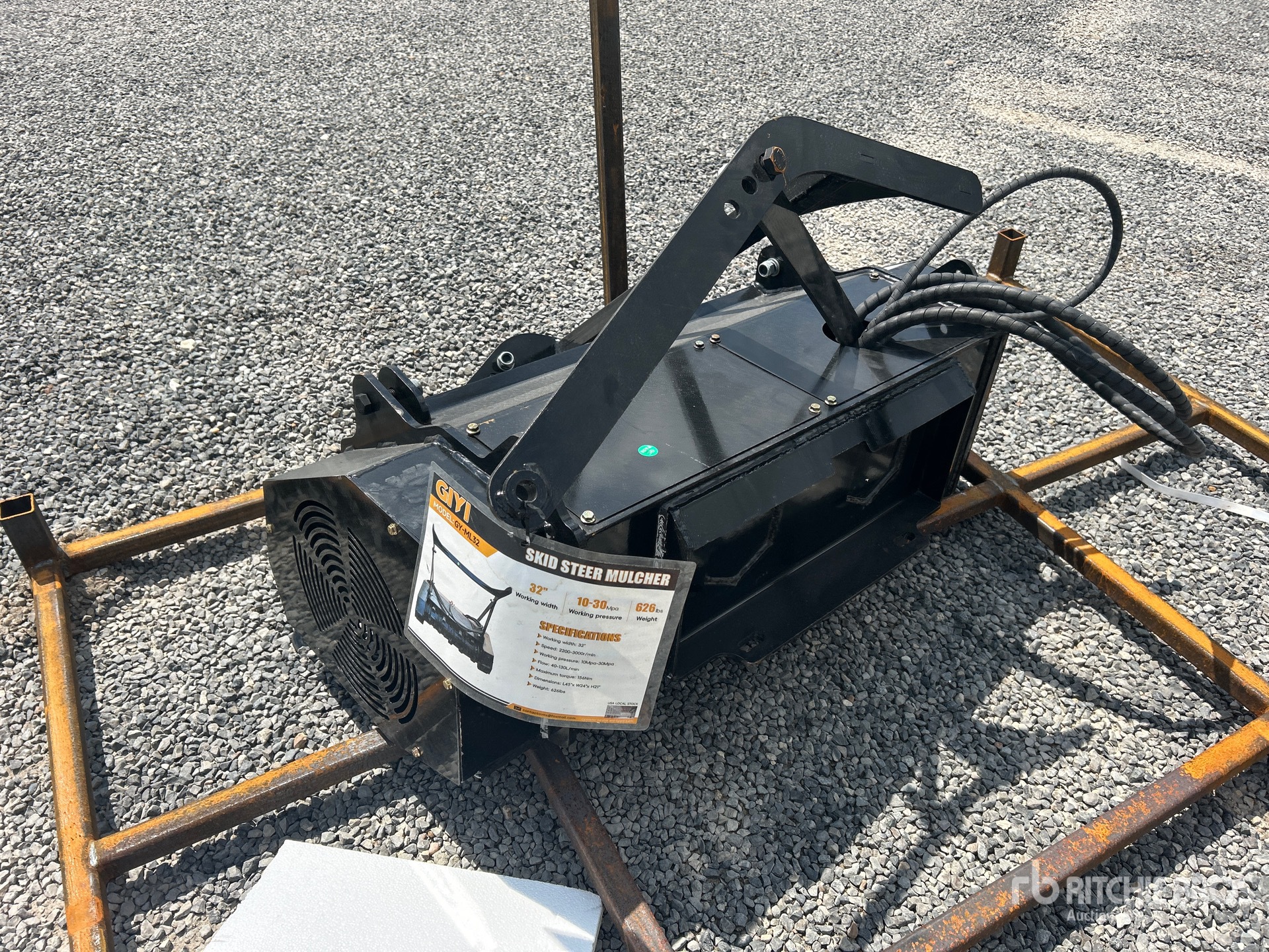 General Appearance with Picture, Left Rear Corner