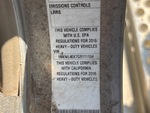 General Appearance with Second Serial Number/VIN Photo