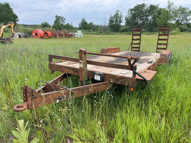 2016 Griffin 18 ft T/A Equipment Trailer