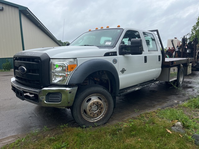 2012 Ford F-550 XL 4x4 Crew Cab Flatbed Truck 2012 Ford F-550 XL 4x4 Crew Cab Flatbed Truck