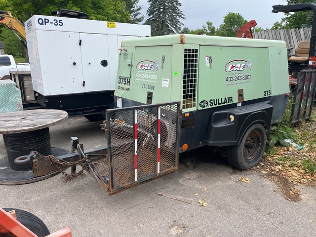 Sullair 375H 375 cfm Mobile Air Compressor Sullair 375H 375 cfm Mobile Air Compressor
